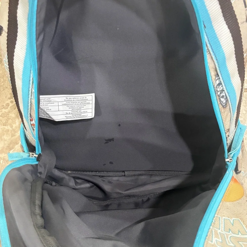 Pottery Barn Kids Star Wars Rey Millennium Falcon Backpack Tan Blue  Small